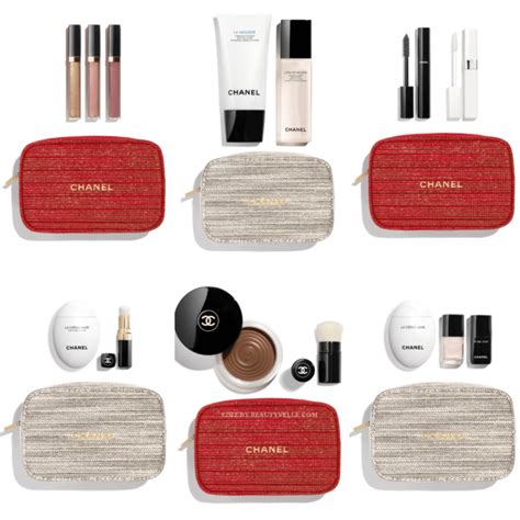 chanel holiday tweed gift set